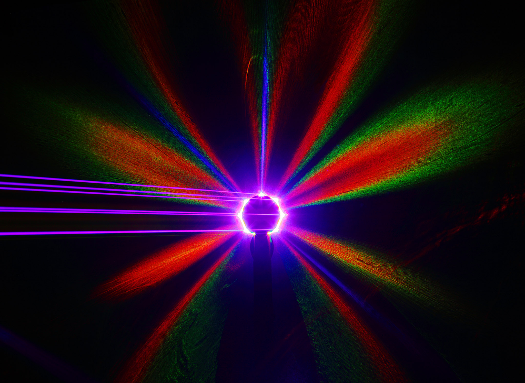 World of LightPainting - Laser - Laserflower